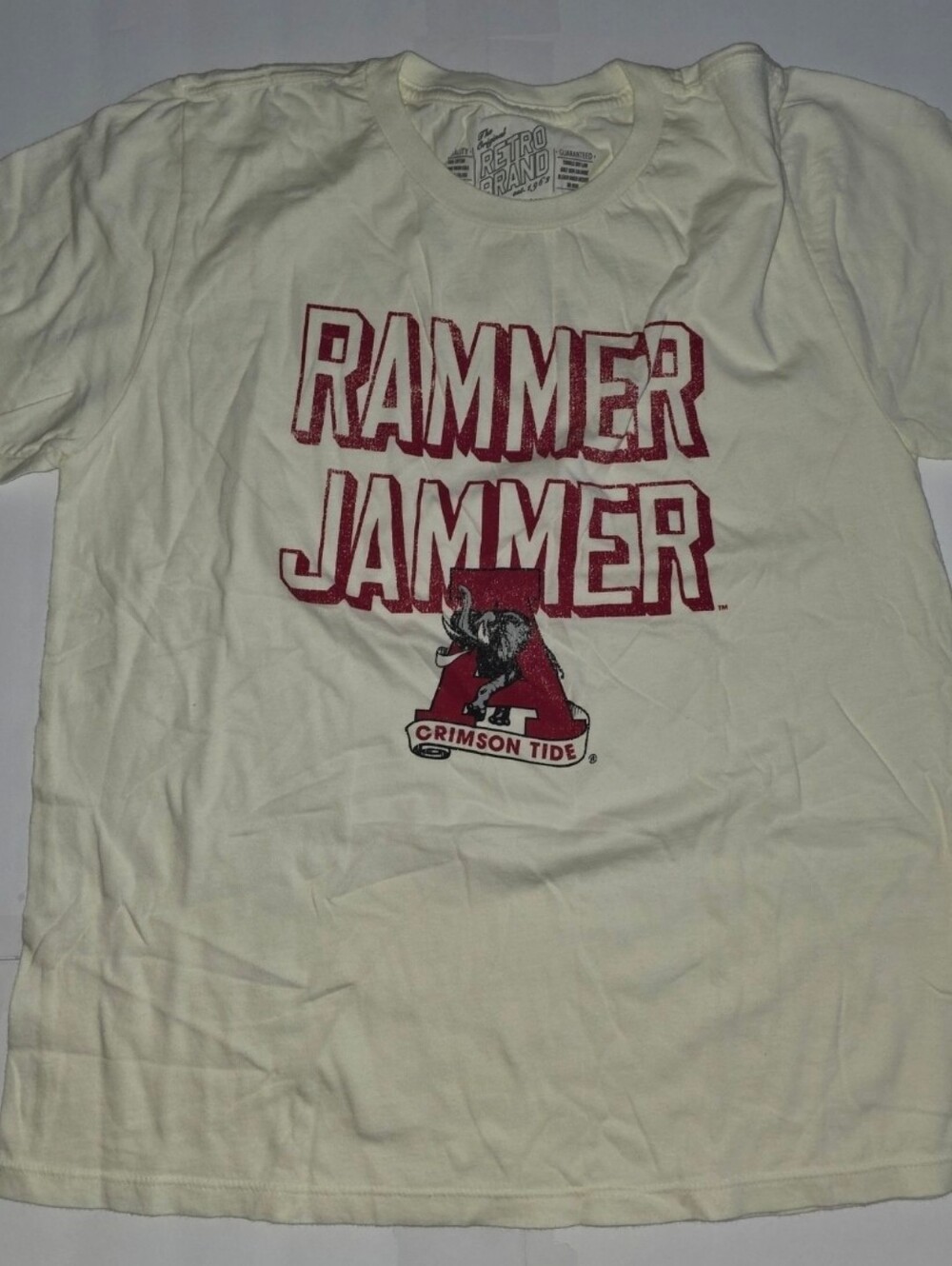 Alabama Crimson Tide Roll Tide RAMMER JAMMER Shirt  Size Large NWT